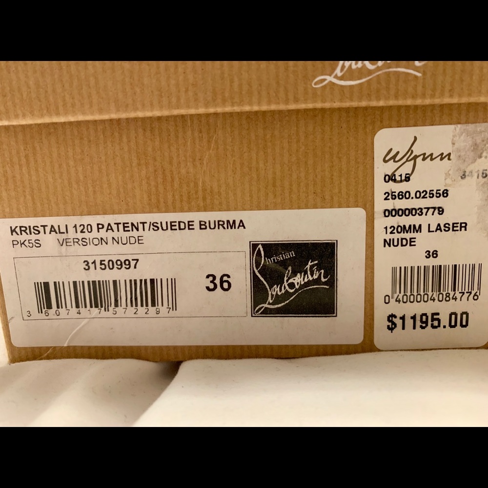 Christian Louboutin size 6 NEW w/box & dust bag - Picture 5 of 7